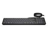 Teclado Con Cable Retroiluminado Hp 400, Teclado Negro, Aleman, Émbolo 7n7c0aa#Abd