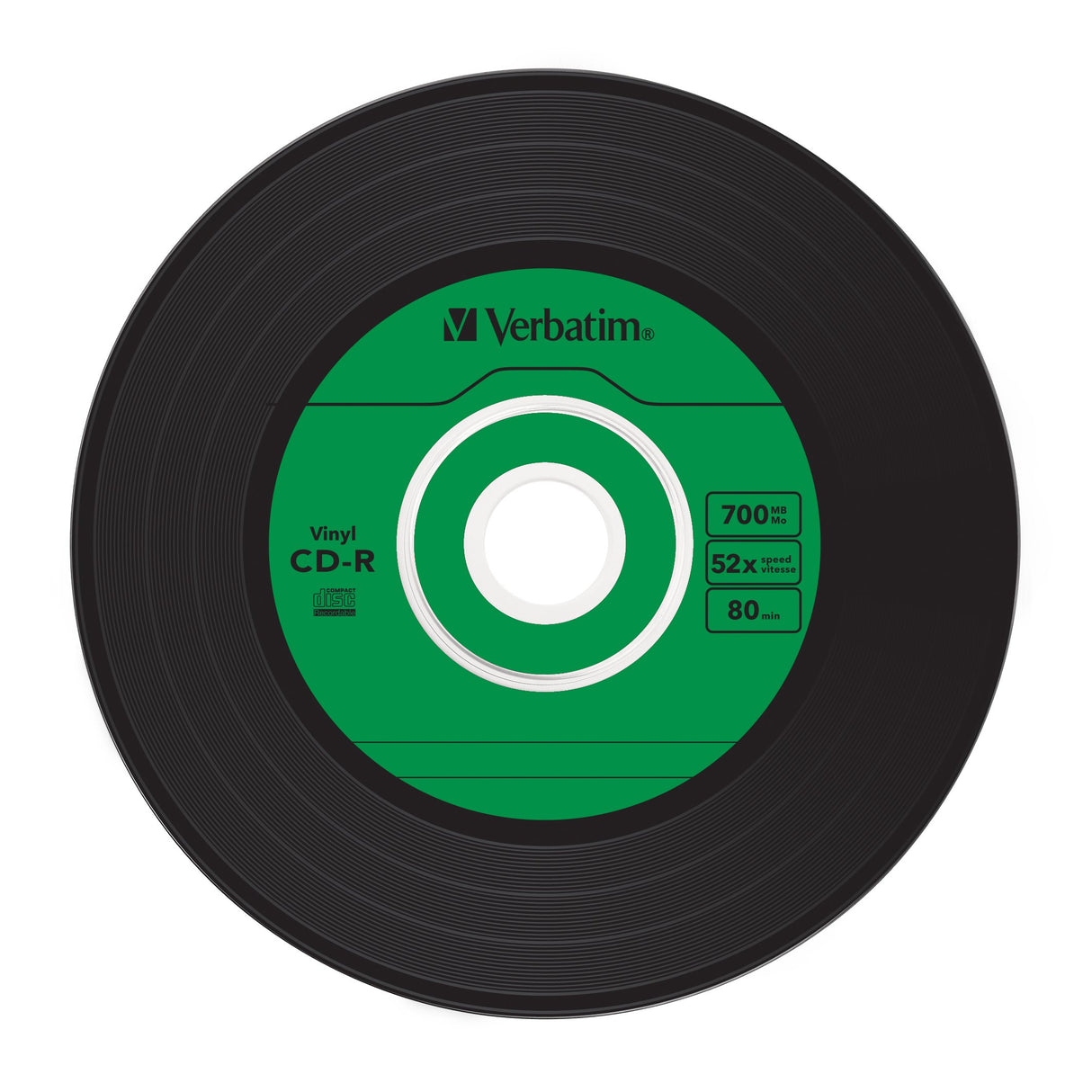 EAN 0023942434269 - Verbatim CD-R AZO Data Vinyl 700 MB 52x 10 pieza(s) imagen 5