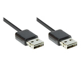 Good Connections Usb2.0 Cable Easy A-A Negro. 1m
