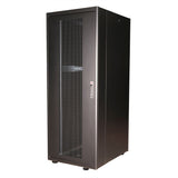 Roline 19-Zoll Serverschrank Basic 42 He, 800x1000 Bxt Perforiert Schwarz