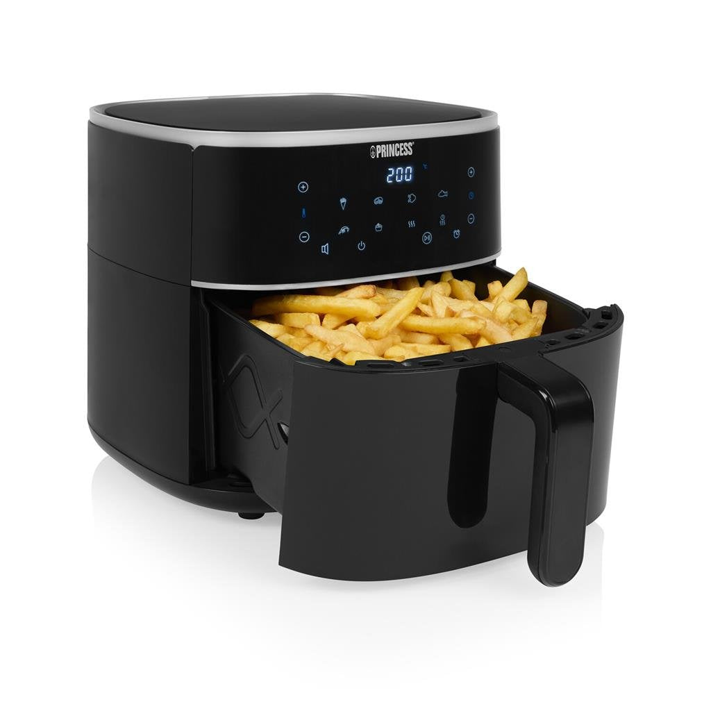 Freidora Por Aire Sin Aceite Princess Digital Aerofryer 182244 1500w Capacidad 6l