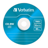 EAN 0023942431671 - Verbatim CD-RW Colour 12x 700 MB 5 pieza(s) imagen 7
