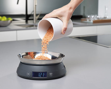 EAN 5028420400540 - Joseph Joseph SwitchScale Gris Encimera Ovalado Báscula electrónica de cocina imagen 3