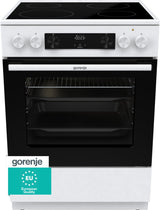 EAN 3838782636622 - Gorenje GEC6C40WD Cocina independiente Eléctrico Cerámico Blanco imagen 1