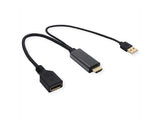 Value 4k Hdmi-Displayport Adapter, V1.2, Hdmi St - Dp Bu