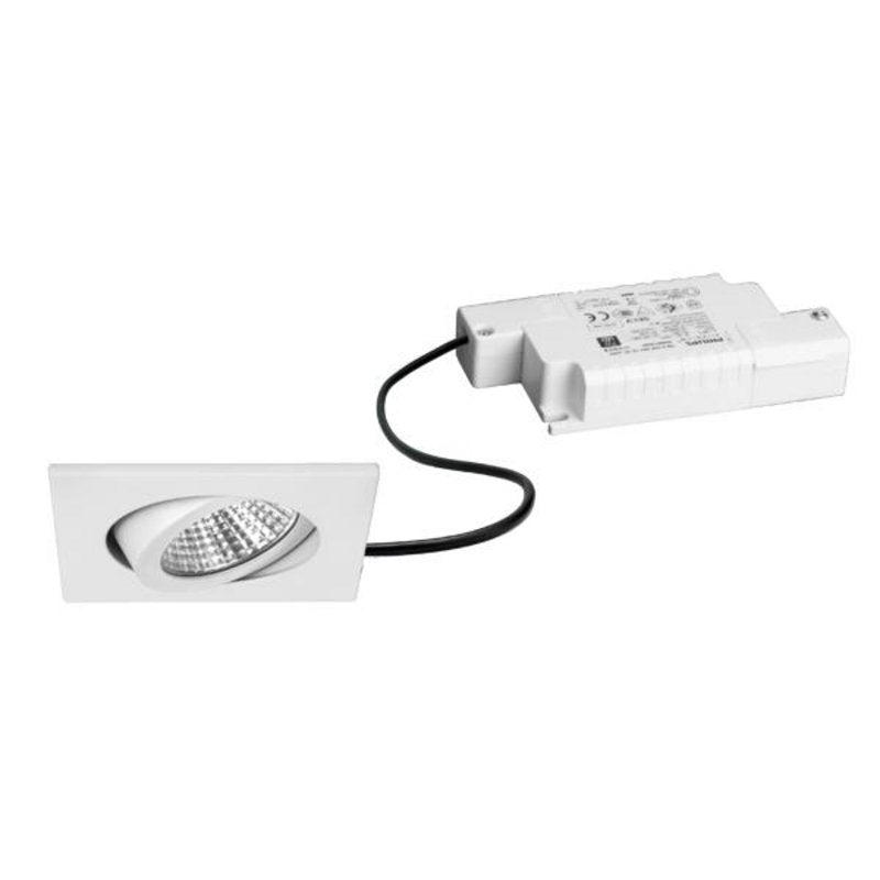 Brumberg 39365073 Eb-Strahler-Set Bb05 Quadr. Ws 830 Phase 6w 230v Schwenk