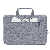 Rivacase 7913 Funda Para Portátil 13.3 Gris Claro Con Asas