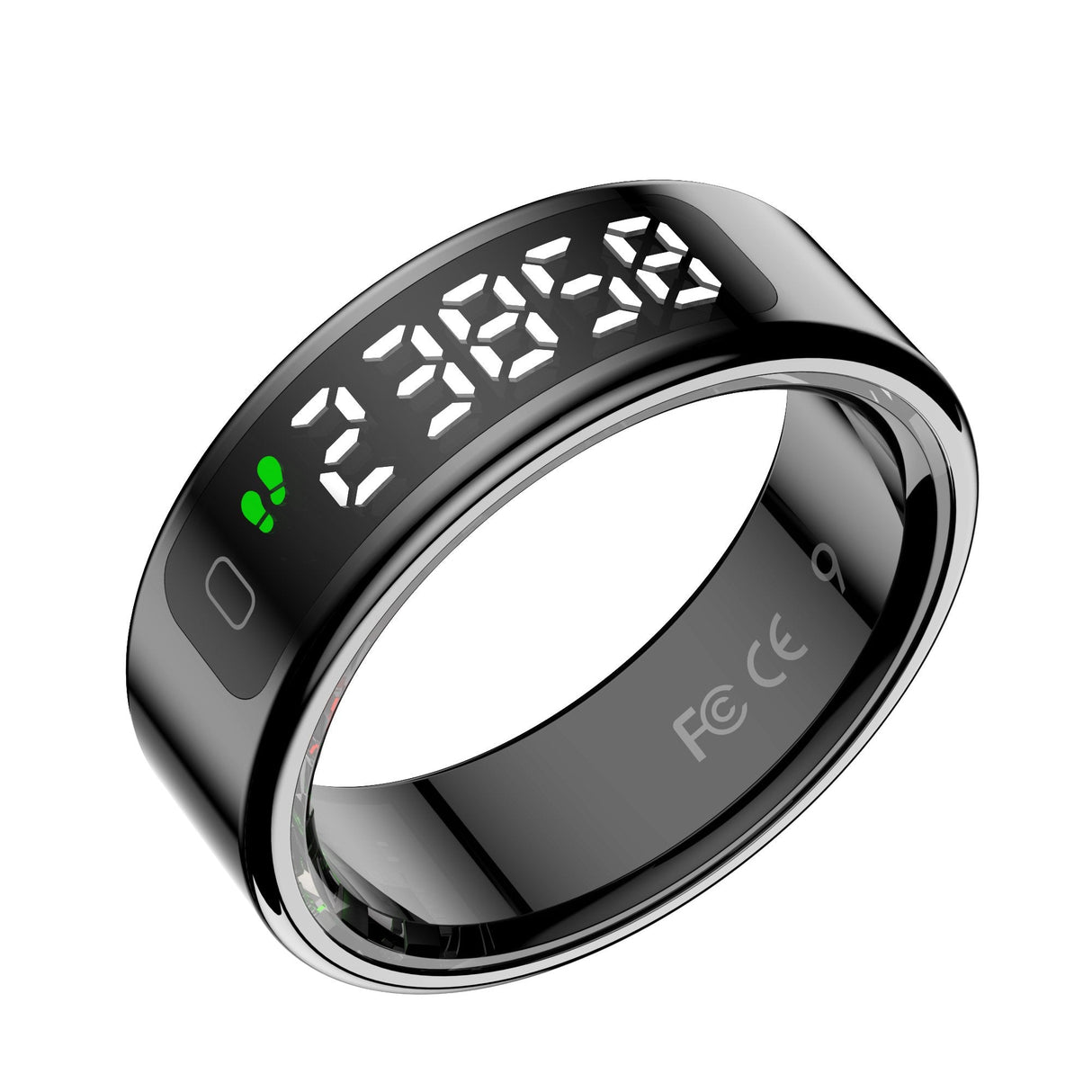 Leotec Smart Ring Kor Mau Negro Talla 8