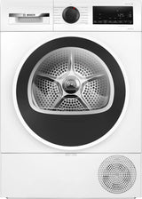 Bosch Home Wqg241001 Serie 6, Secador De Bomba De Calor Blanco/Negro, 60 Cm Wqg241001
