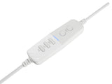 Auriculares Genesis Neon 764  Alámbrico Diadema Juego Usb Tipo A Blanco