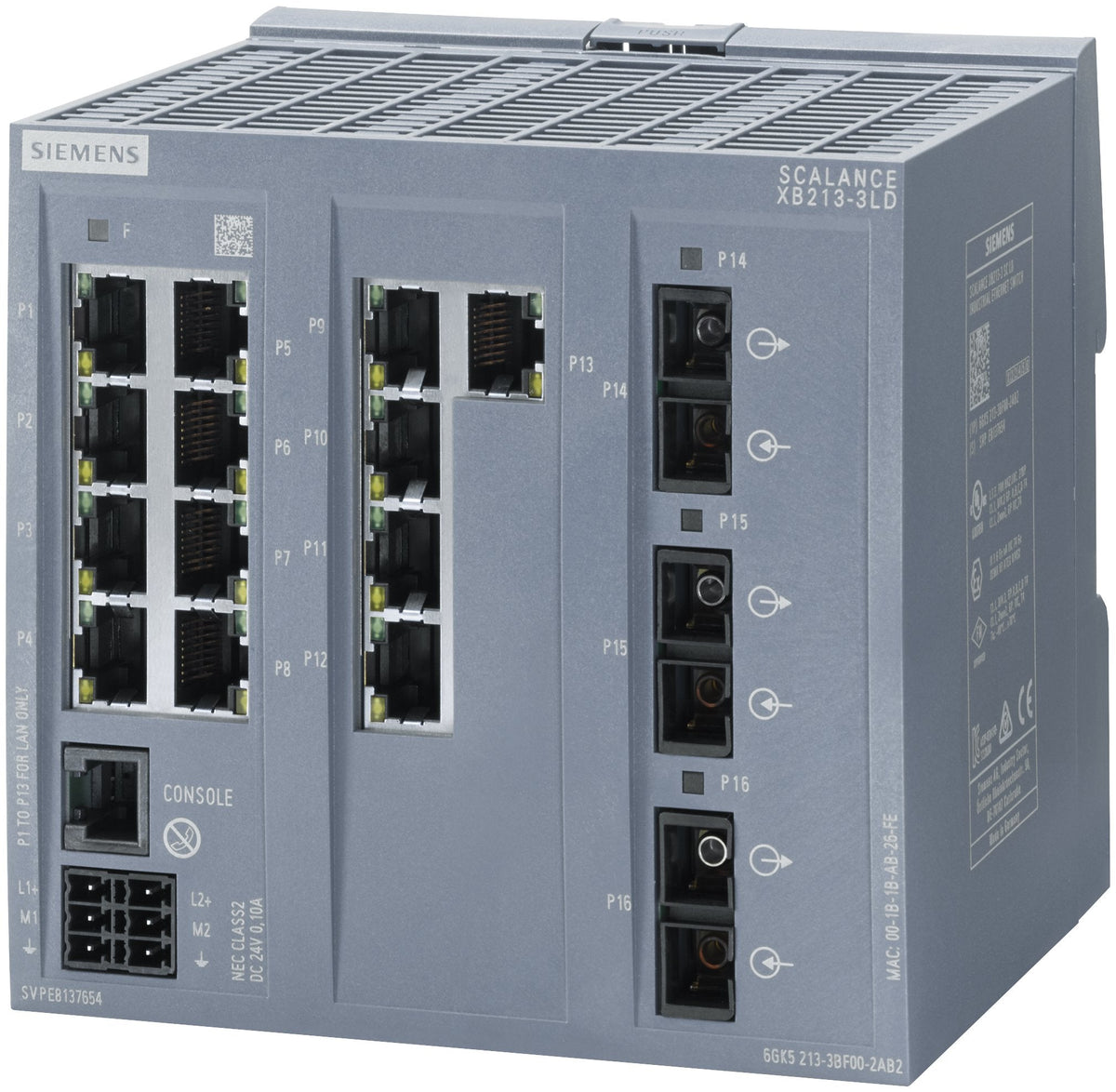 Siemens 6gk5213-3bf00-2ab2 Industrial Ethernet Switch 10 - Switch - 0,1 Gbps