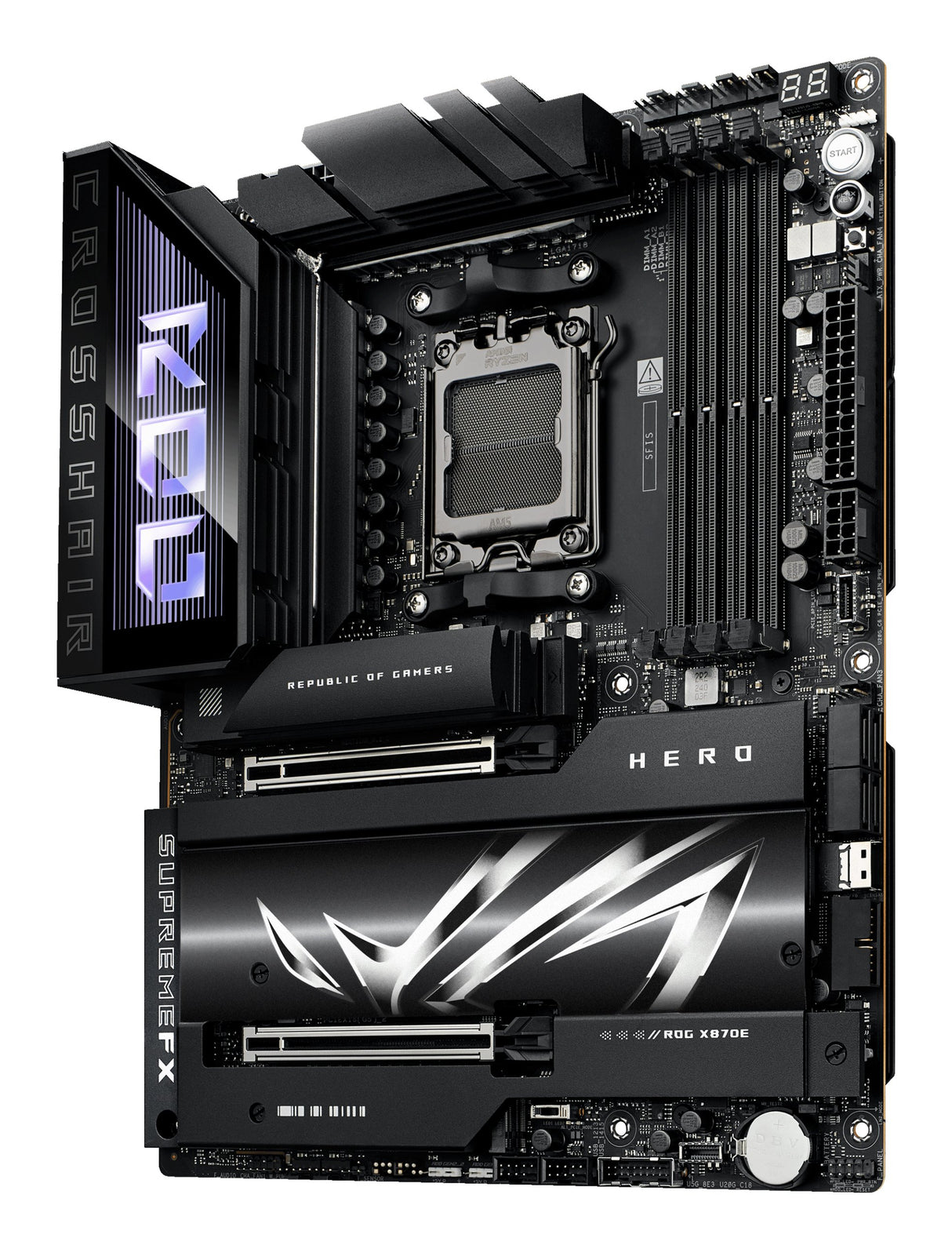 EAN 4711387710302 - ASUS ROG CROSSHAIR X870E HERO AMD X870E Zócalo AM5 ATX imagen 4