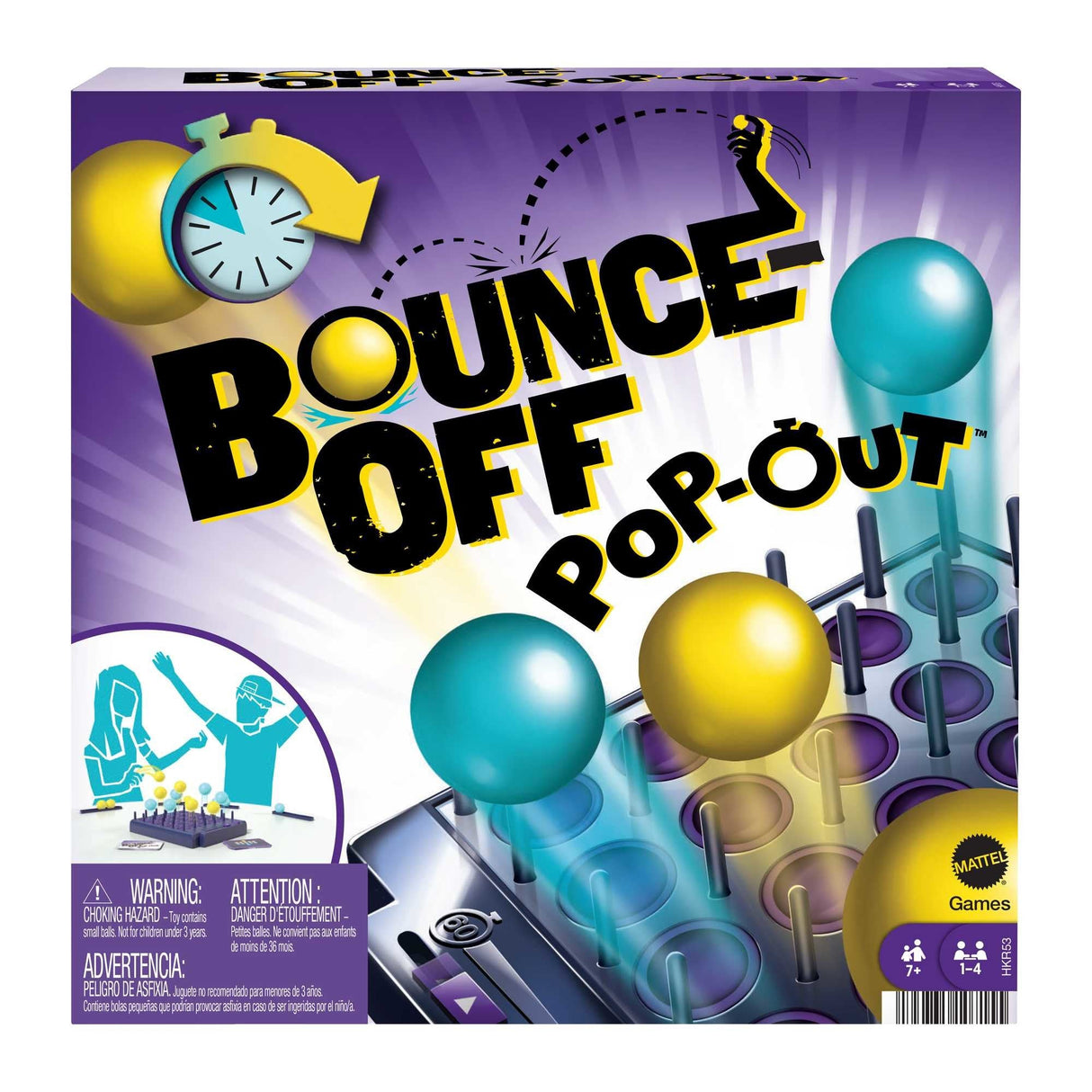 Juego De Mesa Mattel Bounce Off Pop Out!