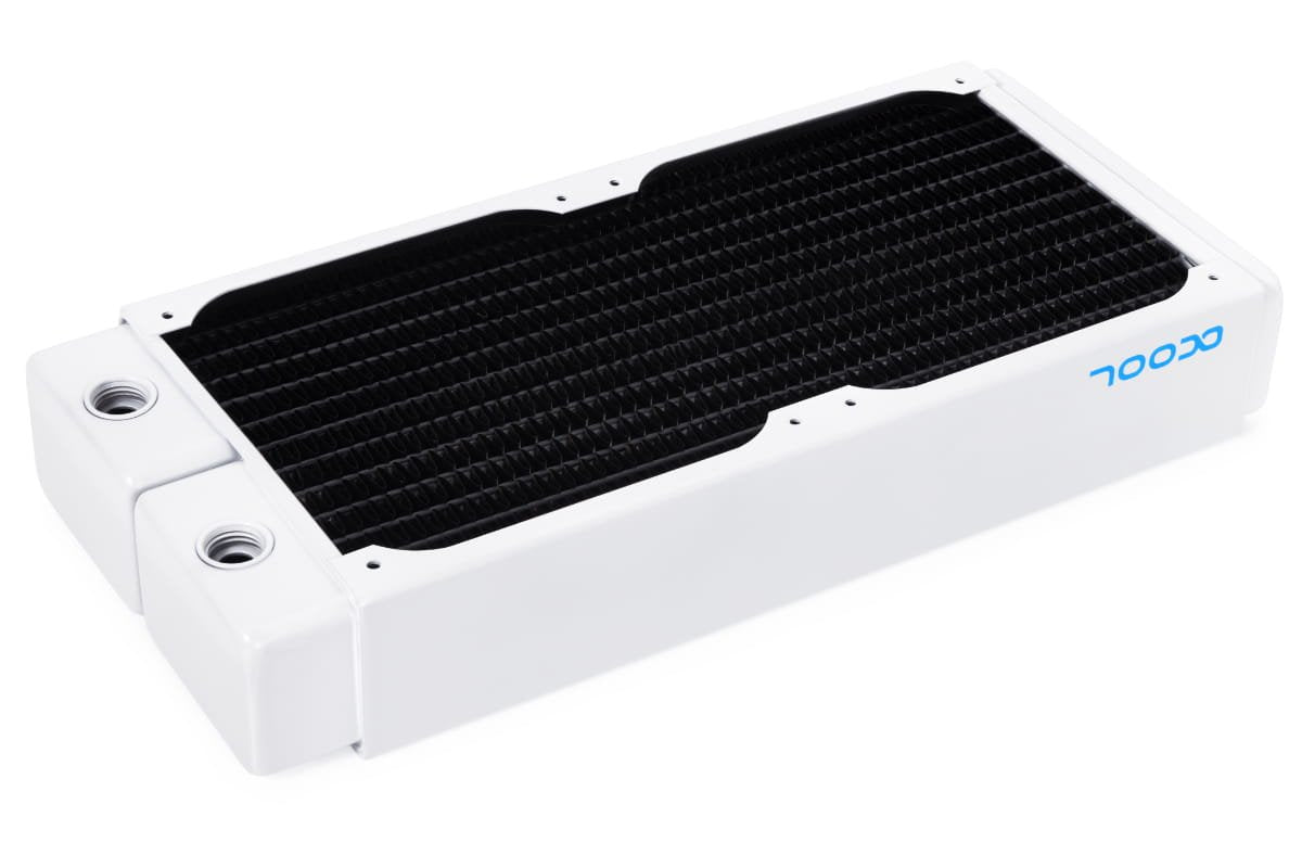 Alphacool Nexxxos Xt45 240mm Radiator V.2 - Blanco