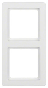 Berker 10126089 Rahmen 2fach Q.1 Polarweiss Samt