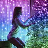 Twinkly Strings 250 (Tws250stp-Beu) Luces Inteligentes Para El Árbol De Navidad 250 Led Rgb 20 M