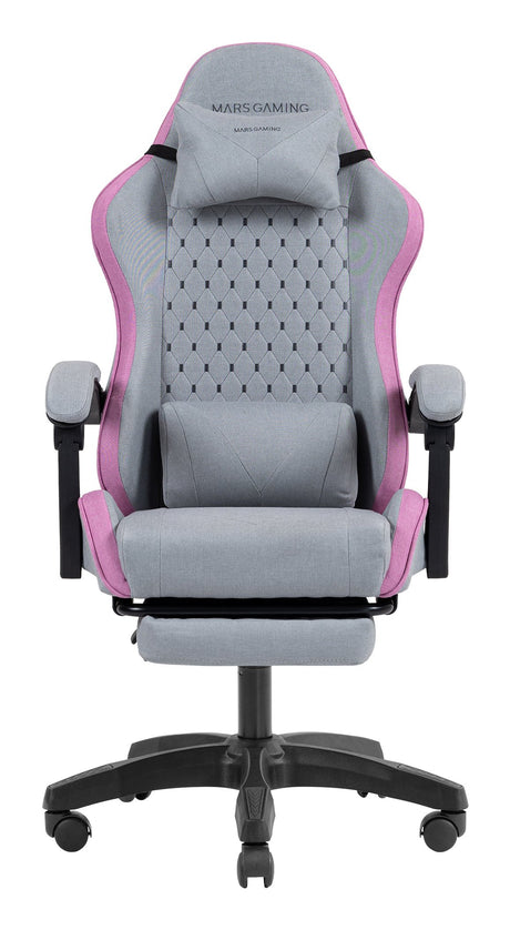EAN 8435693112976 - Mars Gaming MGCXFSPK silla para videojuegos Silla para videojuegos de PC Asiento acolchado Gris, Rosa imagen 1