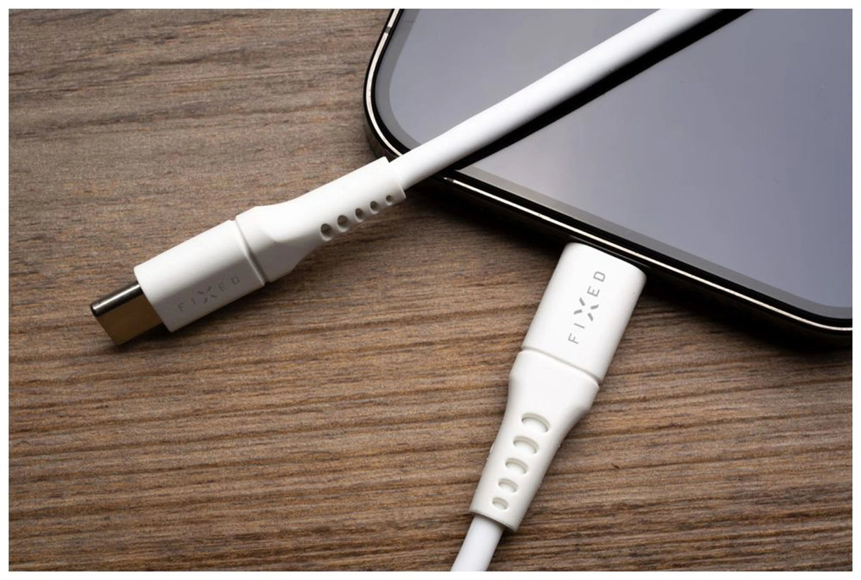 EAN 8591680147304 - FIXED FIXDLS-CC2-WH cable USB USB 2.0 2 m USB C 4,8 Gbit/s Blanco imagen 7