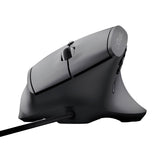 Ratón Vertical Gaming Inalámbrico Trust Gaming Gxt 145 Rexxa 26024 Hasta 12800 Dpi
