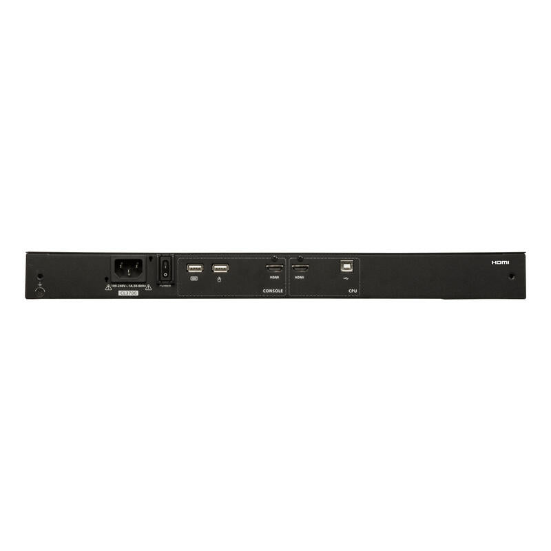 1u Short Depth Usb Hdmi  Single Console With Spanish