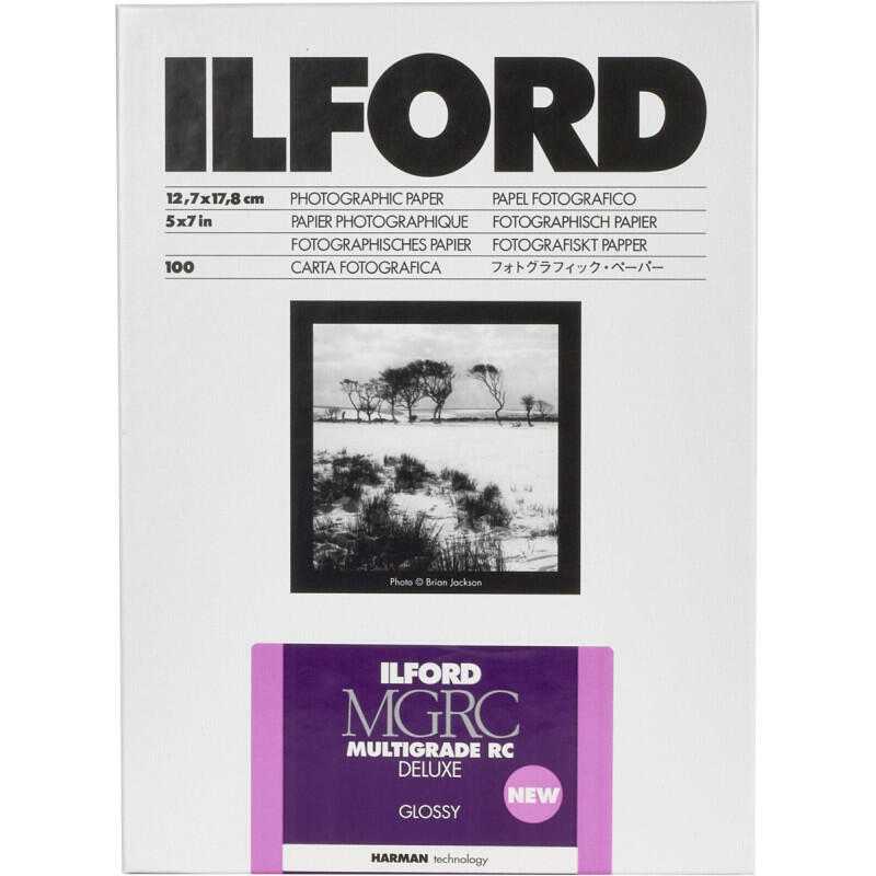 1x100 Ilford Papel Fotografico Mg Rc Dl  1m  13x18