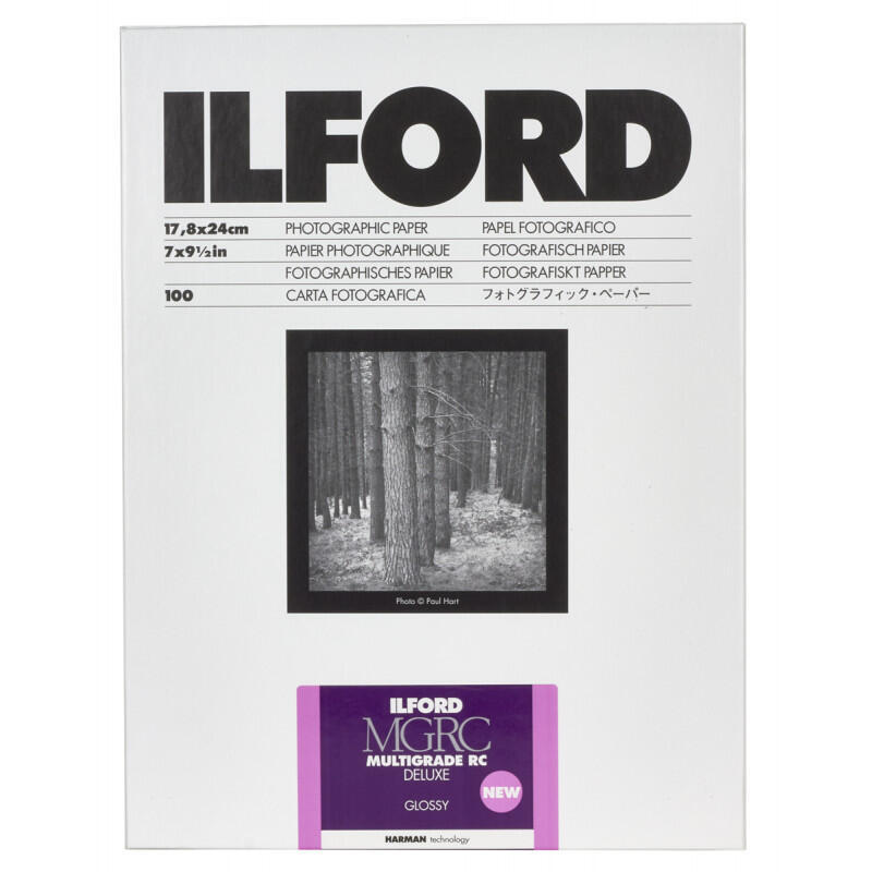 1x100 Ilford Papel Fotografico Mg Rc Dl  1m  18x24