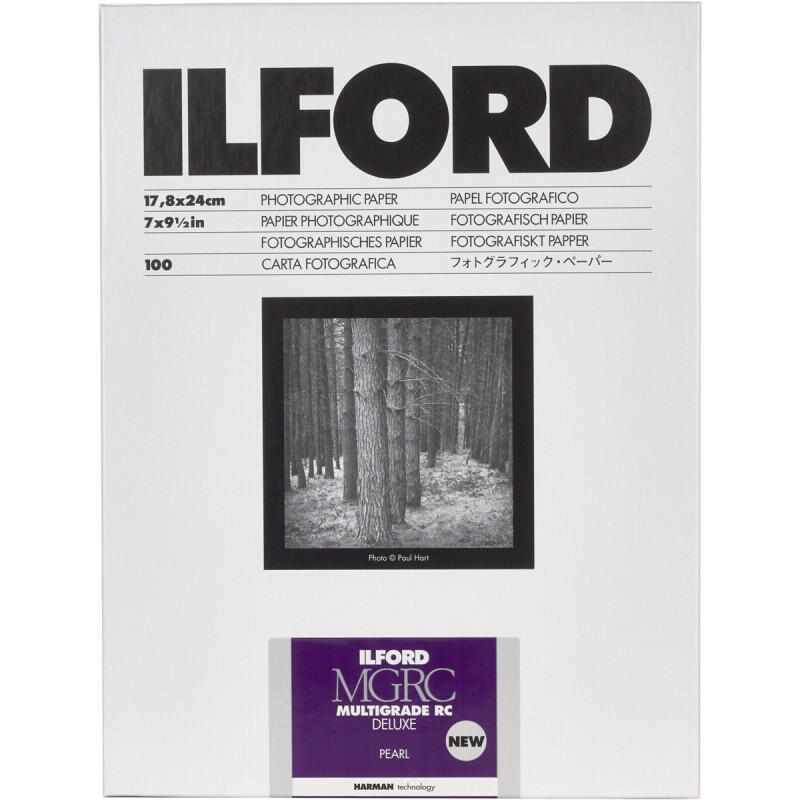 1x100 Ilford Papel Fotografico Mg Rc Dl 44m  18x24