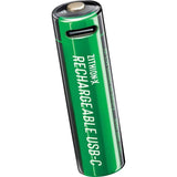 1x4 Coast Zithion-X Mignon Aa Battery, Usb-C Charging Port