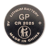 1x500 Gp Cr2025 Lithium 3v Knopfzelle Bulk Schrumpfpack
