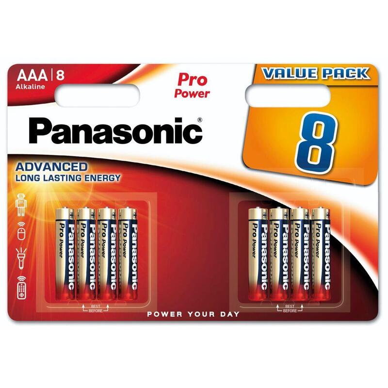 1x8 Panasonic Pro Power Lr 03 Micro Aaa