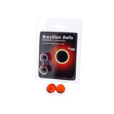 2  Brazilian Balls Explosion De Aromas Gel Excitante Efecto Calor Y Frio