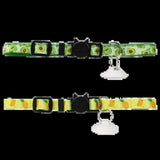 2 Collares Amarillo/Verde De Reconocimiento Para Comederos Y Bebederos Catlink
