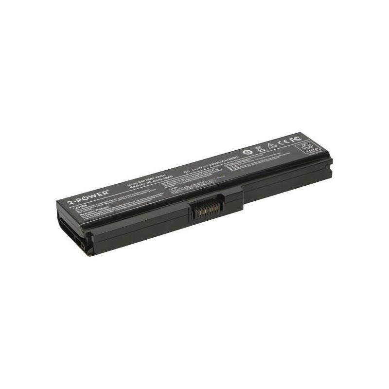2-Power Batería 10.8v 4400mah Para Toshiba Satellite U400 2p-Pa3464u-1brs