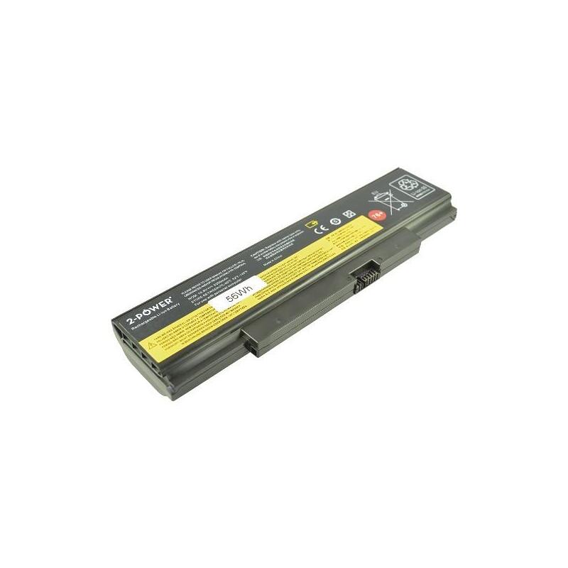 2-Power Batería 10.8v 5200mah 56wh Para Lenovo Thinkpad Edge E550, E555 (76+) 2p-45n1763