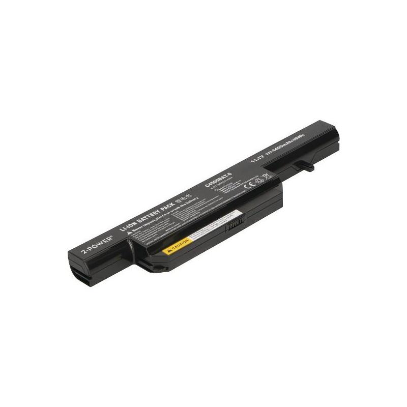 2-Power Batería 11.1v 4400mah Para Clevo C4500 2p-W240bat-6