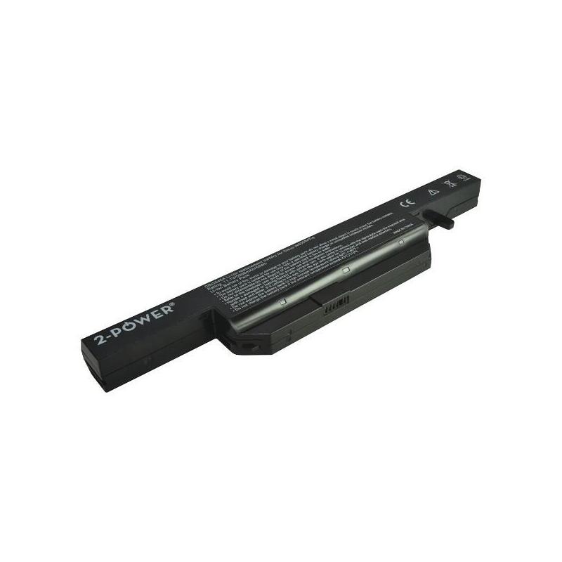 2-Power Batería 11.1v 4400mah Para Clevo W650, W670 Series 2p-W650bat-6