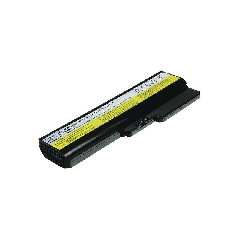 2-Power Batería 11.1v 5200mah Para Lenovo 3000 N500 2p-L08s6d02
