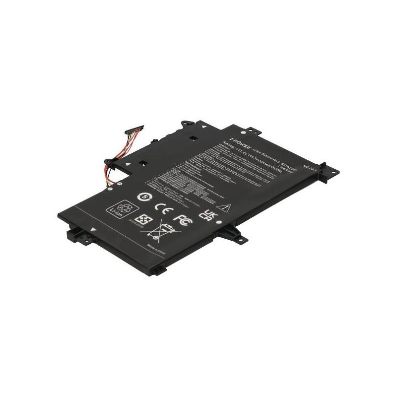 2-Power Batería 11.4v 3400mah Para Asus Transformer Book Flip Tp500la 2p-B31n1345