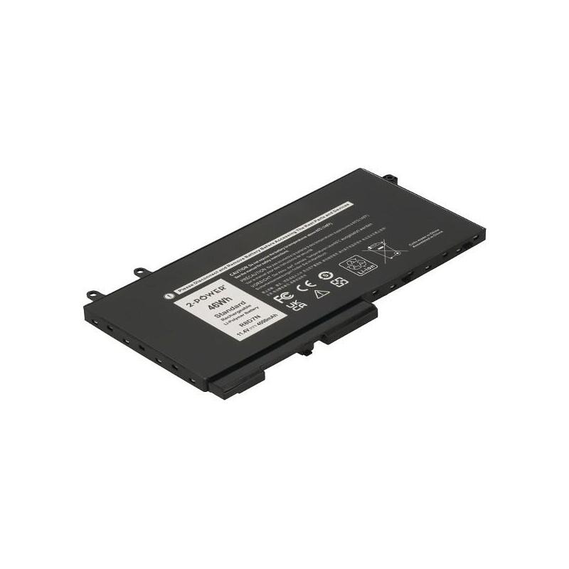 2-Power Batería 11.4v 4000mah Para Dell Latitude 5400 2p-K7c4h