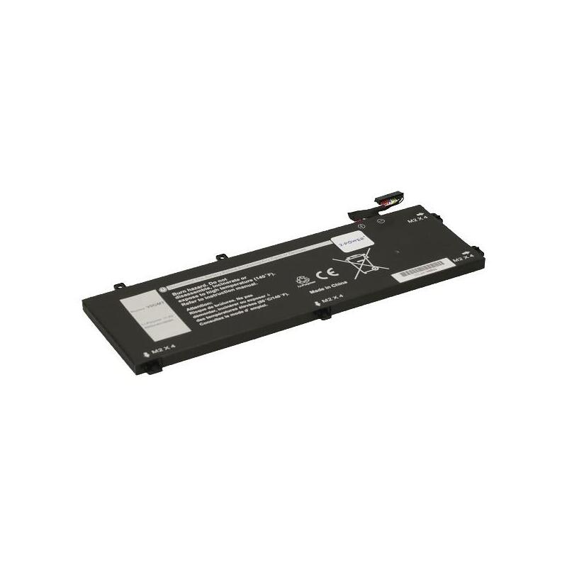 2-Power Batería 11.4v 4900mah Para Dell Inspiron 15 7501 Cbp3901a