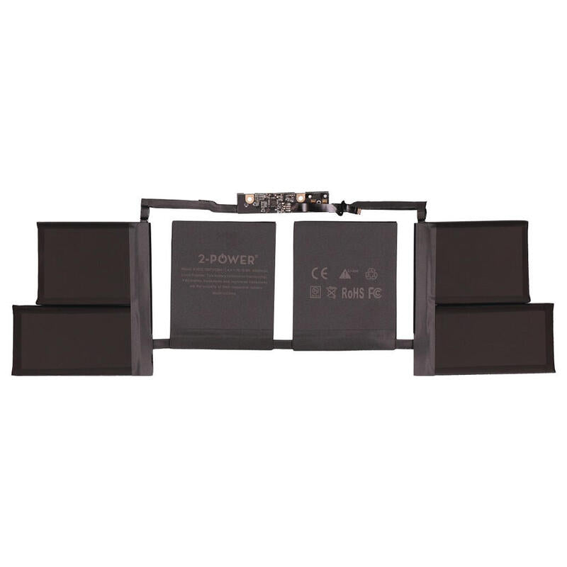 2-Power Batería 11.4v 6680mah Para Apple Macbook Pro 15 Late 2016 A1707 Cbp3739a