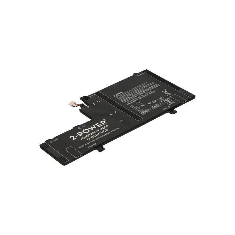 2-Power Batería 11.55v 4900mah Para Hp Elitebook X360 1030 G2 Series 2p-863167-1b1