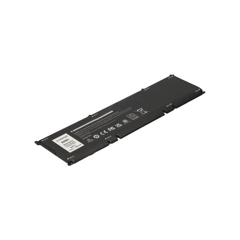 2-Power Batería 11.55v 6000mah Para Dell Precision 5550 2p-69kf2