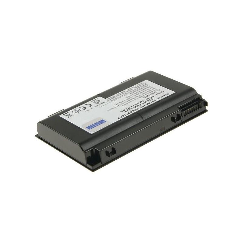 2-Power Batería 14.4v 5200mah Para Fujitsu Siemens Lifebook E8410 2p-S26391-F405-L810