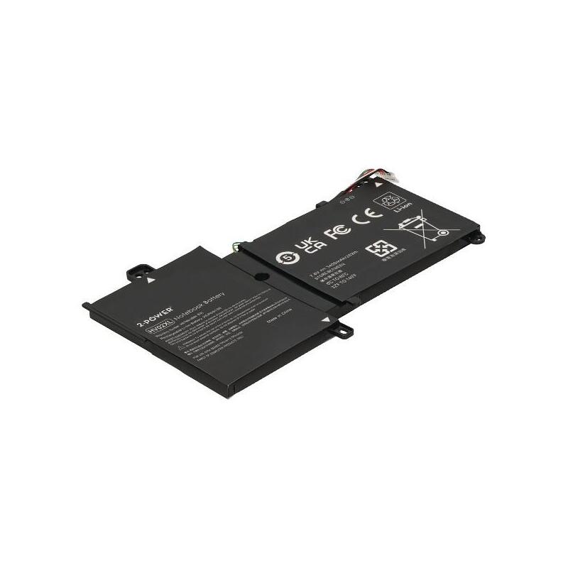 2-Power Batería 7.6v 3400mah Para Hp Pavilion X360 2p-Hv02xl