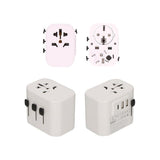 2-Power Universal Travel Adapter Para For Worldwide Use Uni0024a