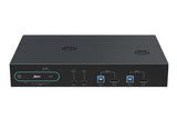 Aver Hub30 4k Byom (61b35a0000ac) 4x2 Usb And Hdmi Switch With Ia Functions And Usb-C Power Deliver, For Small And Medium Rooms
