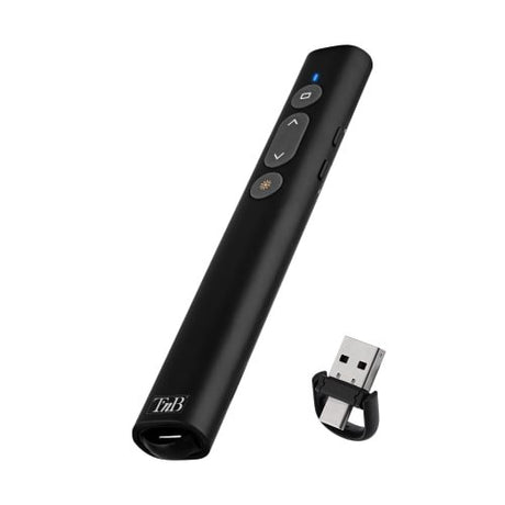EAN 3303170114001 - T'nB LASEREMOTE2 apuntador inalámbricos Negro imagen 1
