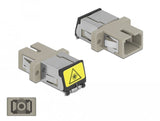 Lwl Kupplung Mit Laserschutzklappe Sc Simplex Buchse Zu Sc Simplex Buchse Multimode Beige