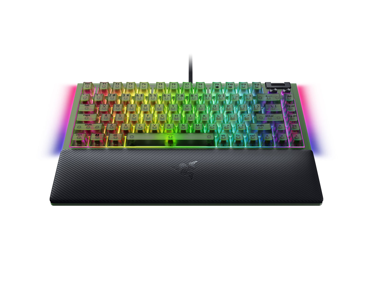 EAN 8887910072783 - Razer BlackWidow V4 75% teclado Juego USB QWERTY Inglés de EE. UU. Negro imagen 4